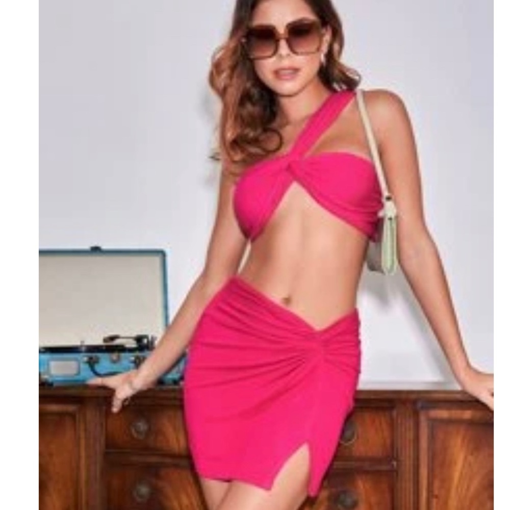 Shein Size M Pink Set